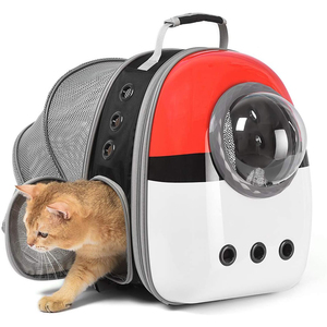 Mochila Transportadora para Mascotas, Expandible, con Burbuja, para Perros, Gatos y Animales Pequeños, para Viajes, Senderismo y Paseos al Aire Libre - Product Image 1