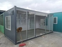 Maison préfabriquée personnalisée en conteneur, bâtiment modulaire, maison portable, structure en acier, logement pour travailleurs, chantier de construction