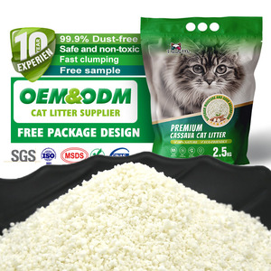 เศษขยะ<span class=keywords><strong>แมว</strong></span>ทำจากมันสำปะหลังออร์แกนิกไม่ใส่กลิ่นไม่พึงประสงค์เศษเต้าหู้ปราศจากฝุ่น - Product Image 2