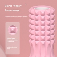 Nouveau design, balle de massage écologique pour yoga et relaxation, rouleau de massage, bâton de massage, rouleau en mousse pour le dos et les tissus profonds du corps entier