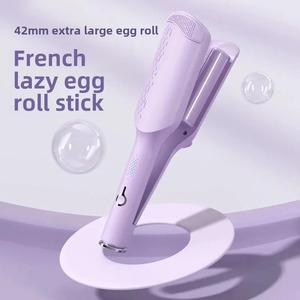 Fer à boucler les cheveux 42 mm, fer à friser pour ondulations profondes, 4 températures réglables, chauffe rapide, fer à friser pour tous les styles de cheveux - Product Image 1