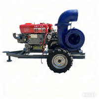 Pompe à flux mixte diesel de 12 pouces - Pompe de drainage à haut débit - Débit : 980 mètres cubes par heure