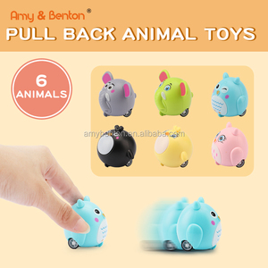 <span class=keywords><strong>Tiktok</strong></span> – jouets de voiture pour enfants, 6 pièces, nouveauté, dessin animé, bon marché - Product Image 4
