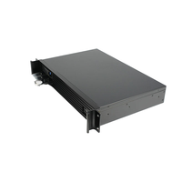 Châssis de serveur industriel Mini-ITX 1U Full Tower 19 pouces avec cartes DAQ, profondeur 390 mm, alimentation, rack en aluminium – En stock