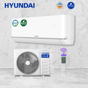 Mini Split de Aire Acondicionado de Pared, R410a, 9000 BTU, Bomba de Calor, Control por Aplicación Móvil y Wifi - Product Image 1