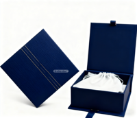 Elegante Scatola per Gioielli di Lusso Personalizzata, Confezione Rigida Fatta a Mano con Chiusura Magnetica e Nastro