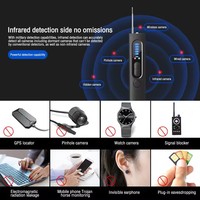X13 professionnel alarme personnelle sécurité sans fil Microphone Audio Bug GPS Finder Anti espion caché vitesse caméra détecteur