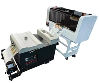 Produk Baru Pencetak Dtf A3 Roll To Roll A3 Dtf Printer Keselamatan dengan Mesin Pengocok Bubuk