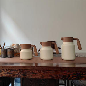 Isolé 316 Théière En Acier Inoxydable Démontage Automatique Thé Entrepôt Vieux Blanc Braisé Fiole À Vide Thermos - Product Image 6