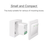 Module d'interrupteur variateur intelligent Tuya ZigBee 3.0 WiFi, contrôle sans fil via l'application Smartlife, prend en charge la conception à double sens