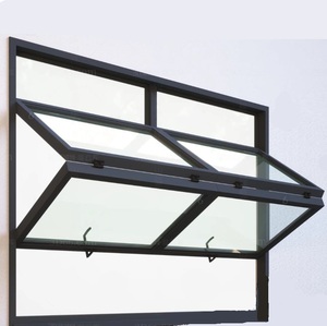 Nuoxin dọc gấp cửa sổ nhôm bi gấp cửa sổ gấp lên cửa sổ kính - Product Image 2