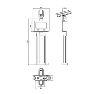ระบบประตูรั้วกั้นจราจรความเร็วสูงพร้อมระบบจดจำป้ายทะเบียนรถยนต์สำหรับที่จอดรถ - Product Image 3