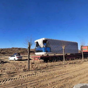 Capsule spatiale d'hébergement touristique B & B, hôtel mobile entièrement décoré, structure en acier, vue sur la mer - Product Image 4