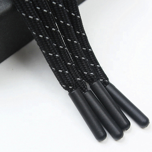 Cordoncino solido tondo in morbido Nylon personalizzato con filamento riflettente - Product Image 1