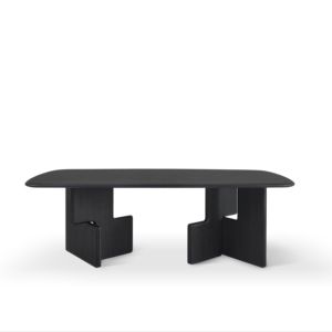 Console de lumière italienne de luxe <span class=keywords><strong>simple</strong></span> Meubles de salon Tables à manger en bois Table à manger rectangulaire en bout Ensemble 10 places moderne - Product Image 1