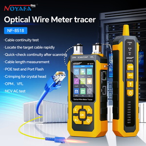 เครื่องทดสอบไฟเบอร์และเครือข่ายมัลติฟังก์ชั่น NF-8518 Noyafa พร้อมระบบตรวจจับและติดตามสายสัญญาณ10ความยาวคลื่น opm VfL POE - Product Image 1