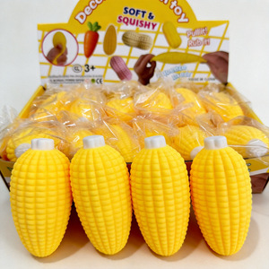 ของเล่นข้าวโพดบีบได้เหมือนจริง: ของเล่นแกล้งขำขันสุดสร้างสรรค์ - ของขวัญคลายเครียดแบบใหม่ - Product Image 1