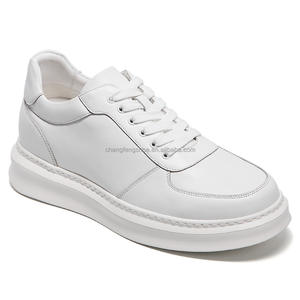 Yeni ucuz moda Unisex Sneakers beyaz dantel-up kurulu iş ayakkabısı rahat açık hava etkinlikleri için yuvarlak ayak ile yaz güz - Product Image 4