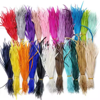 Plumes de canard naturelles de 15-20 cm pour la fabrication de mouches de pêche, artisanat, bricolage, accessoires de costume, bibelots, accessoires de chapeau, décorations de fête et de carnaval