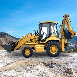 Produsen Mesin CE EPA 4X4 Backhoe <span class=keywords><strong>Loader</strong></span> Retroexcavadora China Wheel Front End Backhoe <span class=keywords><strong>Loader</strong></span> - Product Image 6