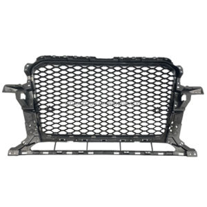 Griglia Anteriore RSQ5 Sostitutiva a Nido d'Ape, Griglia Auto Nero Lucido Cromato, Griglia Anteriore <span class=keywords><strong>Q5</strong></span> per <span class=keywords><strong>Audi</strong></span> <span class=keywords><strong>Q5</strong></span> 2013 2014 <span class=keywords><strong>2015</strong></span> - Product Image 6
