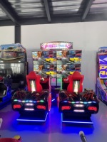 Passionnant 220V Speedy Moto Racing Vidéo Arcade Simulator Machine Jeu de course de voiture à pièces Amusement Coin Pusher