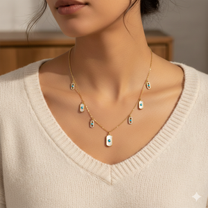 Collares de Mujer Cuadrados, Minimalistas, Elegantes y Lujosos de Europa y América, Gran Venta - Product Image 1
