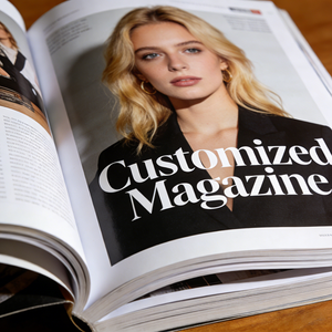 Impression personnalisée de haute qualité, <span class=keywords><strong>magazine</strong></span> sur papier glacé, reliure adhésive, livre de mode, manuel, catalogue, brochure - Product Image 2