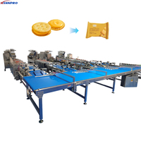 HANNPRO machine multifonctionnelle d'emballage de biscuits en gaufrette d'oreiller machine d'emballage de biscuits à lates machine d'emballage de sachets de casse-croûte