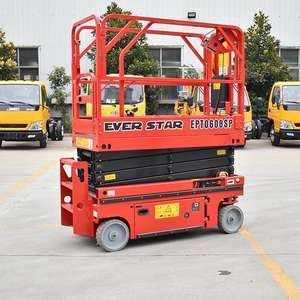 Plataforma Elevadora de Tijera Eléctrica Ever Star 6-14M 230-450KG Altura de Plataforma 2270x1120mm para Alquiler en Construcción - Product Image 1