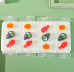 Atacado FLY <span class=keywords><strong>HALAL</strong></span> Balas de Goma Sushi Engraçadas com Sabor de Frutas Multicoloridas em Pacote a Granel - Product Image 6