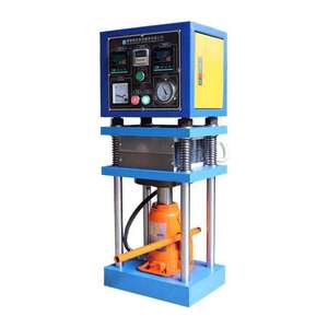 Presse à chaud de laboratoire 30 tonnes pour le vulcanisage hydraulique du caoutchouc et du plastique - Product Image 2