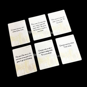 <span class=keywords><strong>Juego</strong></span> <span class=keywords><strong>de</strong></span> Cartas Personalizado <span class=keywords><strong>de</strong></span> 100 Cartas <span class=keywords><strong>para</strong></span> Fiestas, Divertido Desafío <span class=keywords><strong>de</strong></span> <span class=keywords><strong>Beber</strong></span> <span class=keywords><strong>para</strong></span> las Fiestas - Product Image 4