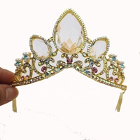 Couronne de princesse élégante pour filles Belle couronne de princesse en strass Idéal pour les célébrations et les événements des enfants