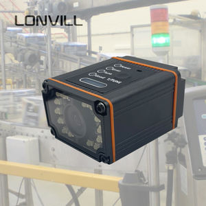 LONVILL Matriz de datos de alta velocidad Centro de Clasificación Industrial Ethernet con cable Código de inventario código de barras fijo Escáner 2D - Product Image 1