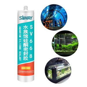 Scellant en silicone acétique SIWAY, adhésif pour grand aquarium, étanchéité pour la fixation et la construction d'aquariums - Product Image 3