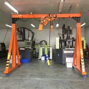 رافعة جسرية متحركة صغيرة محمولة بسعة تحميل 3-5 طن - آلة رافعة صغيرة - Product Image 2