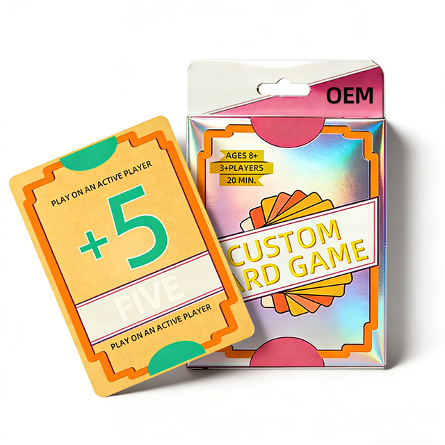 Professional Tabletop Game Producer Custom Scoring Board Game Cards or Strategy Card Game or Tabletop Game with Points System