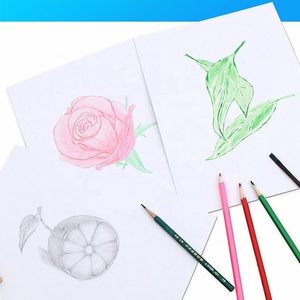 <span class=keywords><strong>Papier</strong></span> cartonné <span class=keywords><strong>blanc</strong></span> brillant spécial pour <span class=keywords><strong>dessin</strong></span> et croquis, format A4, 120 g/m², 50 feuilles, compatible marqueurs - Product Image 5