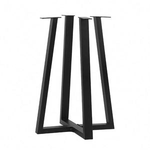 Steel <b>Black</b> Square Tube Furniture Legs for Dining/Coffee <b>Tables</b> Customizable Sizes High Quality - Product Image 3