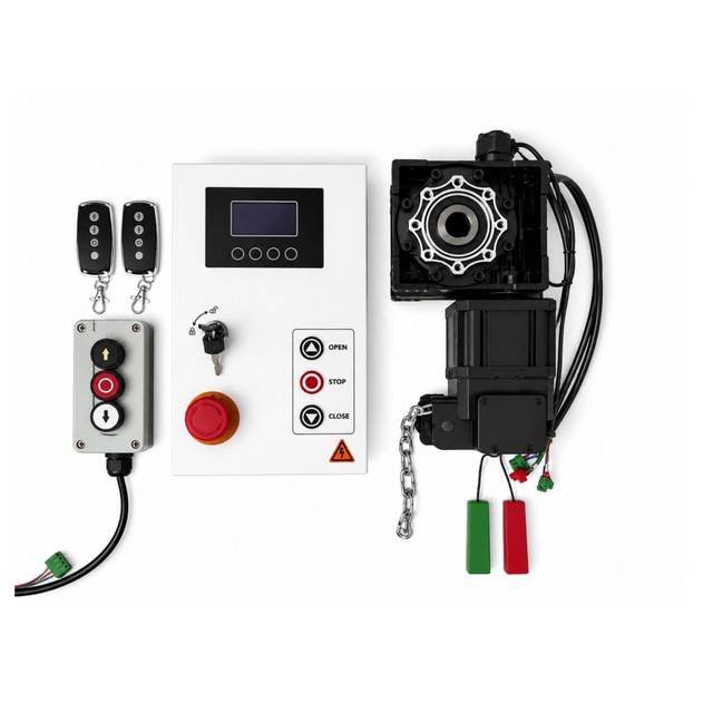 Heavy Duty Commercial Garage Door Opener for Industrial Use with Servo Motor