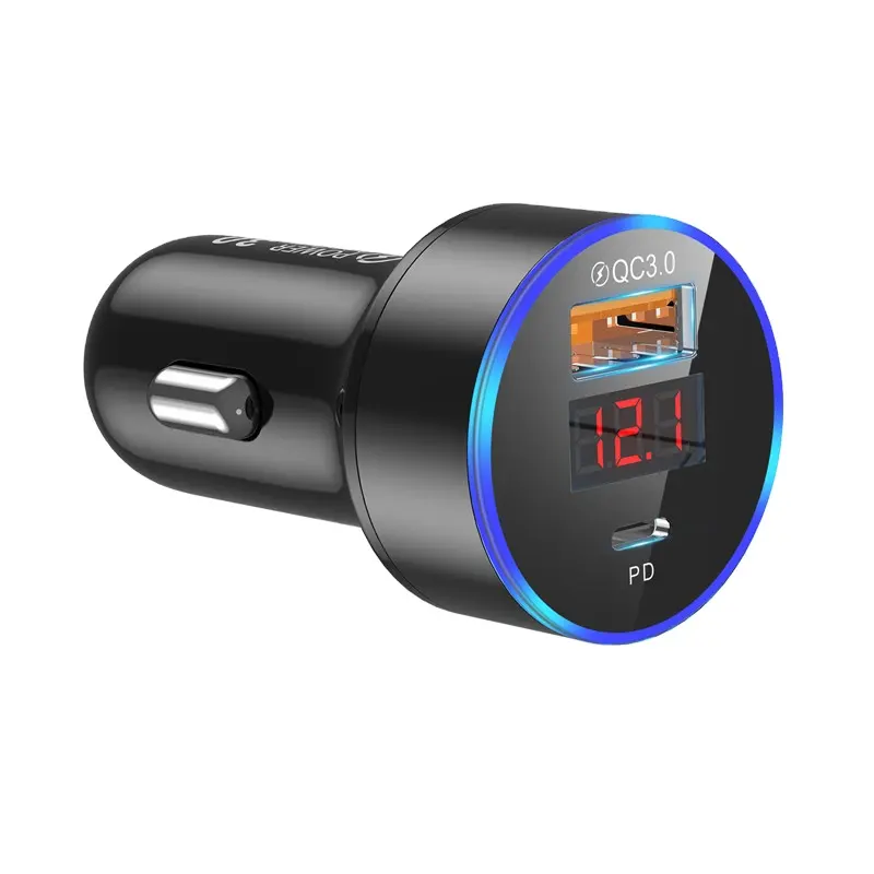 USB Car Charger Quick Charge 3.0 Fast Charging Charger For iPhone 11 Xiaomi Mi Auto Type C QC PD 3.0 Mobile Phone Charger