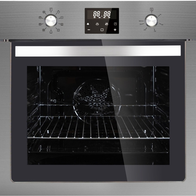 Hot Sale 70L Digital Timer Control LED Display Multi Function Gas Oven Built in Electric Ovens
