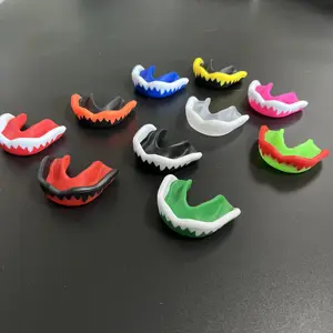 Eubi Moldable Sport Item melindungi gigi karet tinju basket Rugby Anti Grinding Mouthpiece olahraga penjaga mulut