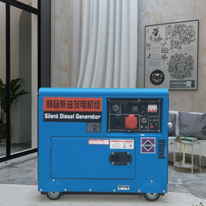 Générateur diesel silencieux portable insonorisé 10KW-20KW Triphasé 400V 50Hz ATS Utilisation sur chantier - Product Image 3