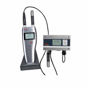 Termómetro de mano de doble canal Rozhnick HP23 con rango de medición de temperatura y humedad, precisión de 100 Rh, 0.8 - Product Image 2