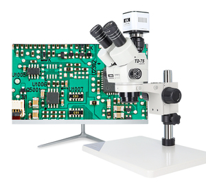 SANQTID <span class=keywords><strong>4K</strong></span> 60FPS caméra de mesure numérique USB industrie vidéo <span class=keywords><strong>Microscope</strong></span> caméra <span class=keywords><strong>Microscope</strong></span> pour la réparation de téléphone - Product Image 2