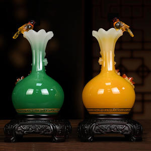 शांति भाग्य राल शिल्प vase आभूषण सजावट सजावट सजावट सजावट सजावट नई चीनी शैली के लिए सही उपहार - Product Image 3