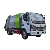 Camion à ordures intelligent ISU ZU 7m³ à compression, camion compacteur de déchets intelligent, vente directe d'usine