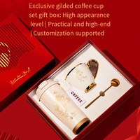 Ensemble cadeau de luxe en acier inoxydable avec logo personnalisé, impression UV, design de couleur personnalisé, élégant, cadeaux d'entreprise pour anniversaire